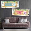 Zoo Animals Personalised Photo Birthday Banners 