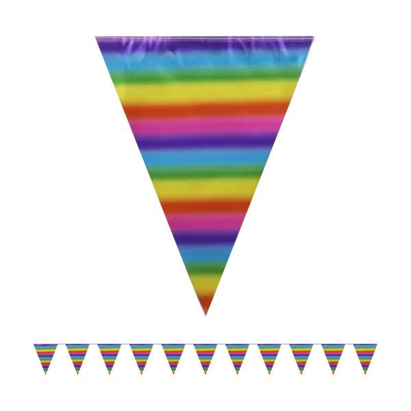 Metallic Rainbow Bunting Metallic Rainbow Bunting