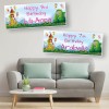 Fairytale Fairies Tower Personalised Birthday Banners