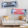 Graduation Cap & Scroll Personalised Celebration Banners