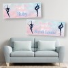 Gymnastics Ribbon Personalised Birthday Banners