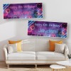 Neon Smoke Personalised Birthday Banners