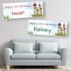 Prince & Princess Personalised Birthday Banners
