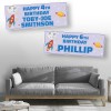 Space Rocket Personalised Birthday Banners