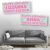 Sweet Sixteen Personalised Birthday Banners