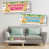 Zoo Animals Personalised Birthday Banners 